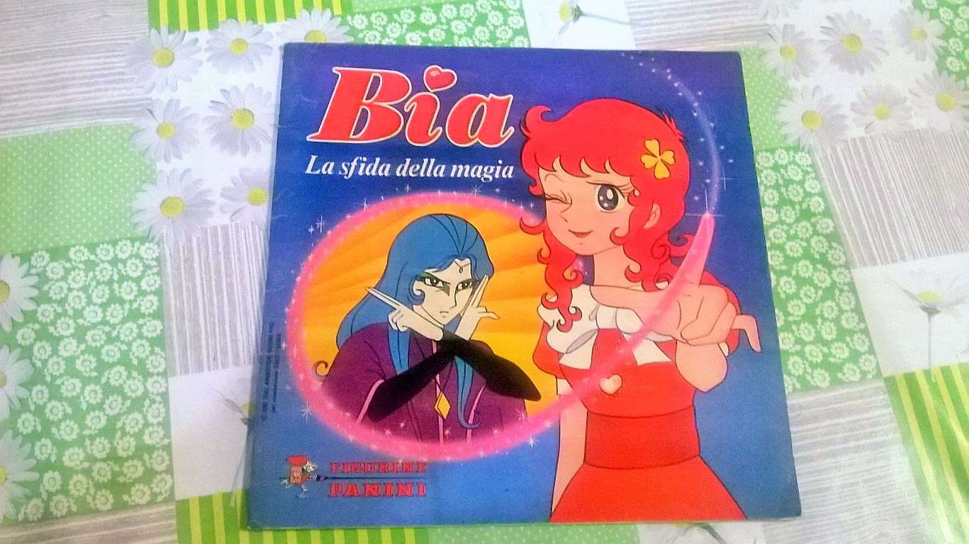 Album Bia La Sfida della Magia - Panini 1981 incompl.     